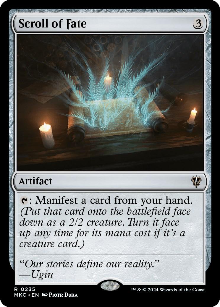Scroll of Fate #235 Magic Murders at Karlov Manor Commander