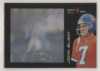John Elway #5 Football Cards 1996 Pinnacle Laser View