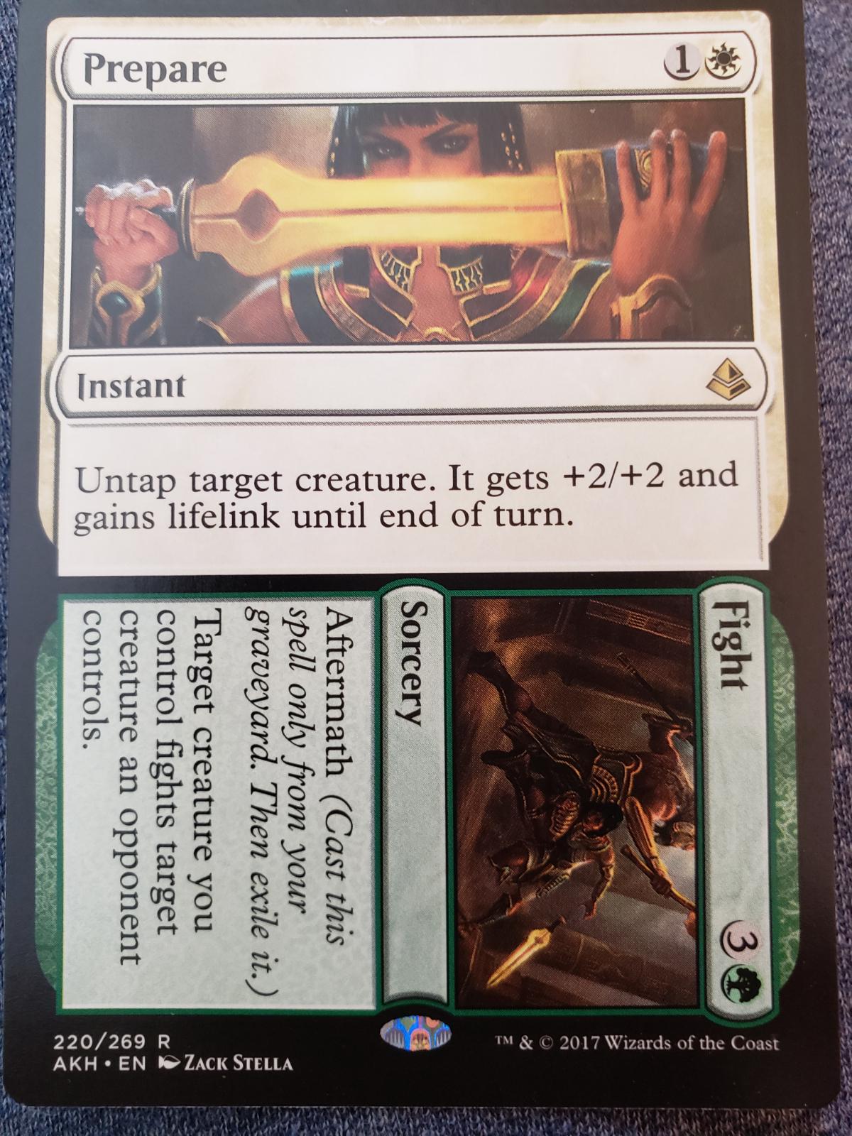 Prepare // Fight #220 Magic Amonkhet