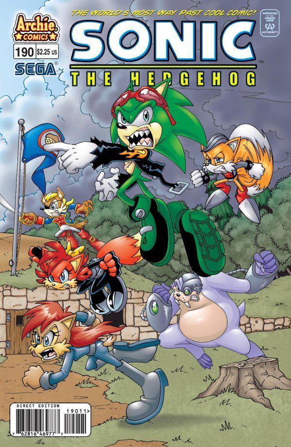 Sonic the Hedgehog #190 (2008) Comic Books Sonic the Hedgehog