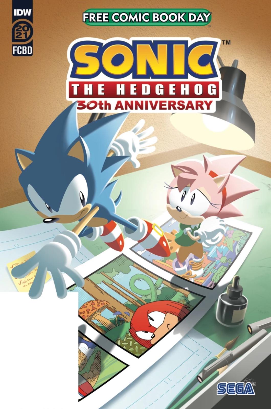 Sonic The Hedgehog 30th Anniversary Special Edition (2021) Comic Books Free Comic Book Day