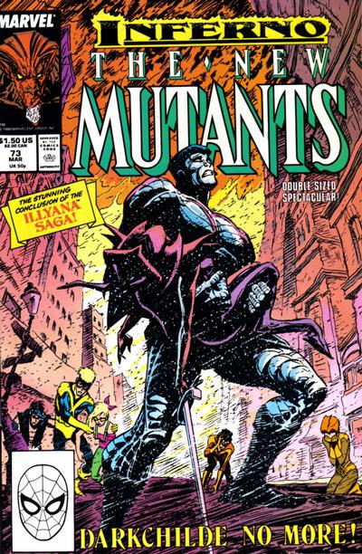 New Mutants #73 (1989) Comic Books New Mutants