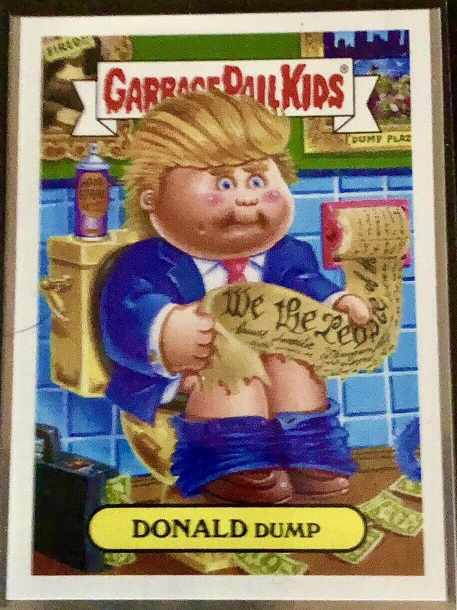 DONALD Dump #3a Garbage Pail Kids American As Apple Pie