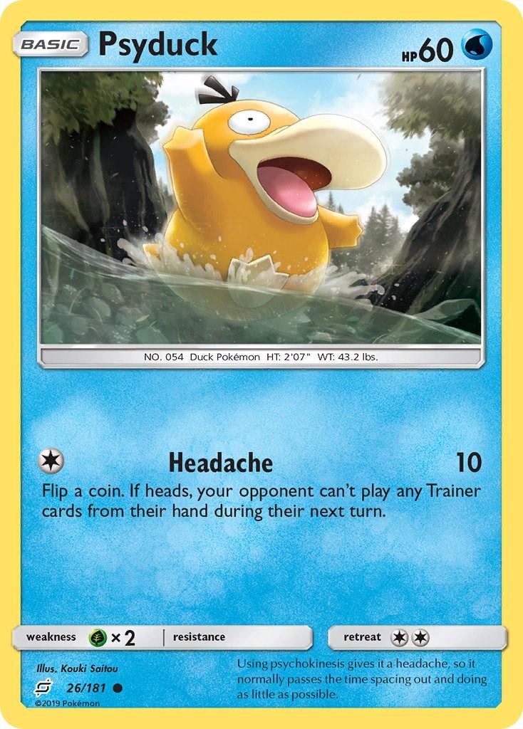 Psyduck #26 Pokemon Team Up