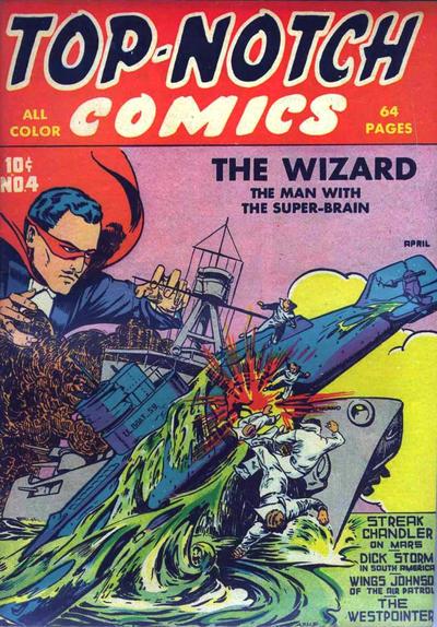 Top Notch Comics #4 (1940) Comic Books Top Notch Comics