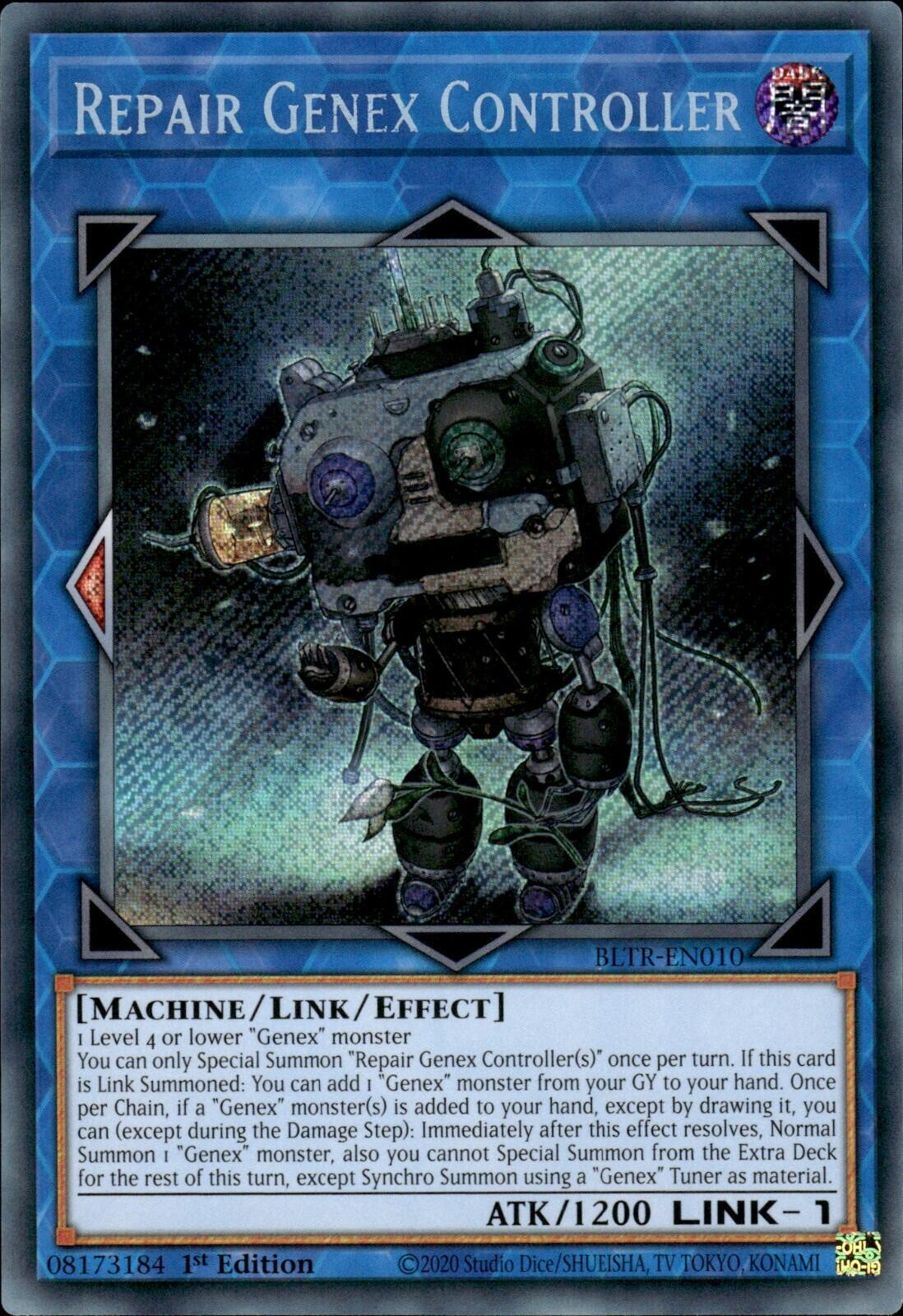 Repair Genex Controller BLTR-EN010 YuGiOh Battles of Legend: Terminal Revenge