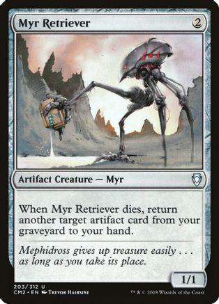 Myr Retriever #203 Magic Commander Anthology Volume II