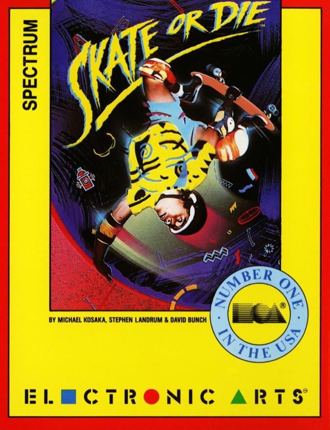 Skate or Die ZX Spectrum