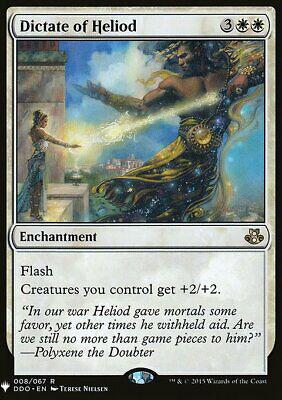 Dictate of Heliod Magic Mystery Booster