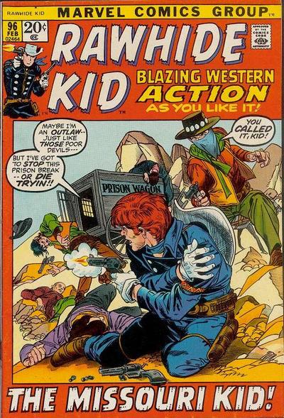 Rawhide Kid #96 (1972) Comic Books Rawhide Kid
