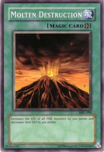 Molten Destruction MRL-098 YuGiOh Magic Ruler