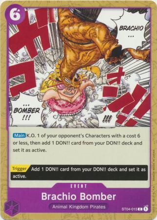 Brachio Bomber ST04-015 One Piece Starter Deck 4: Animal Kingdom Pirates
