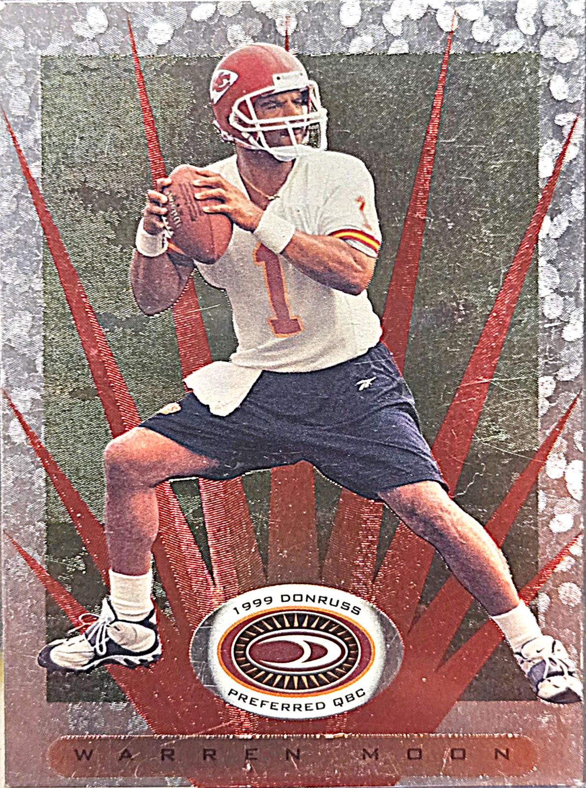 Warren Moon #71 1999 Panini Donruss Preferred Football