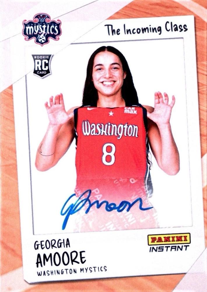 Georgia Amoore #IC-5 2025 Panini Instant WNBA The Incoming Class