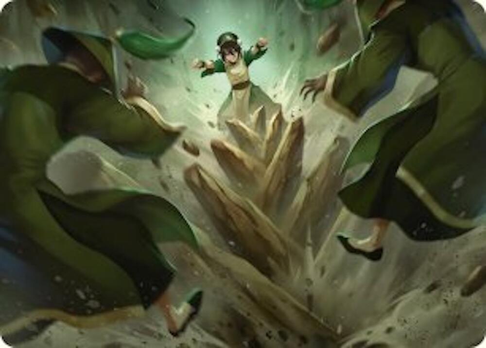 Tap to enlarge Rockalanche, Magic Avatar: The Last Airbender Art Series
