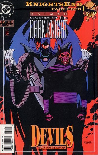 Batman: Legends of the Dark Knight #62 (1994) Comic Books Batman: Legends of the Dark Knight