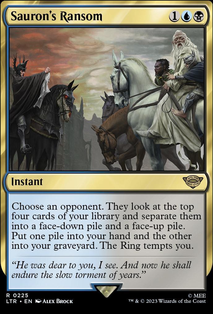 Sauron's Ransom #225 Magic Lord of the Rings
