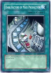 Dark Factory of Mass Production DR3-EN037 YuGiOh Dark Revelation Volume 3