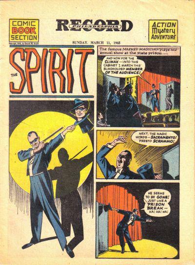 Spirit #3/11/1945 (1945) Comic Books Spirit