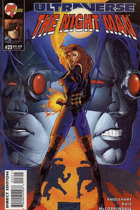 Ultraverse: The Night Man #23 (1995) Comic Books Ultraverse: The Night Man