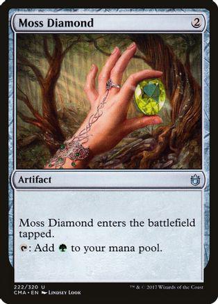 Moss Diamond #222 Magic Commander Anthology