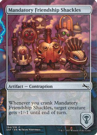 Mandatory Friendship Shackles Magic Unstable