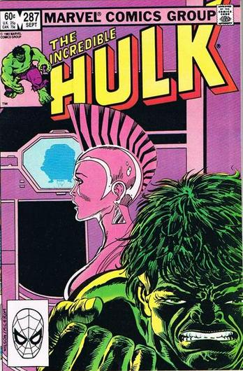 The Incredible Hulk #287 (1983) Cover Art