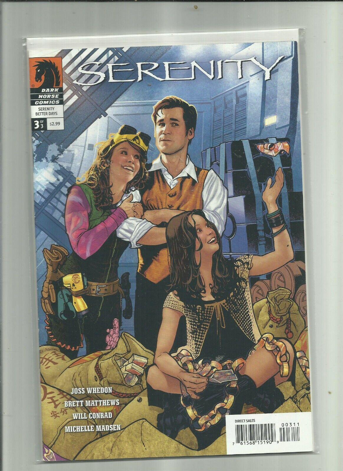 Serenity Better Days #3 (2008) Comic Books Serenity Better Days