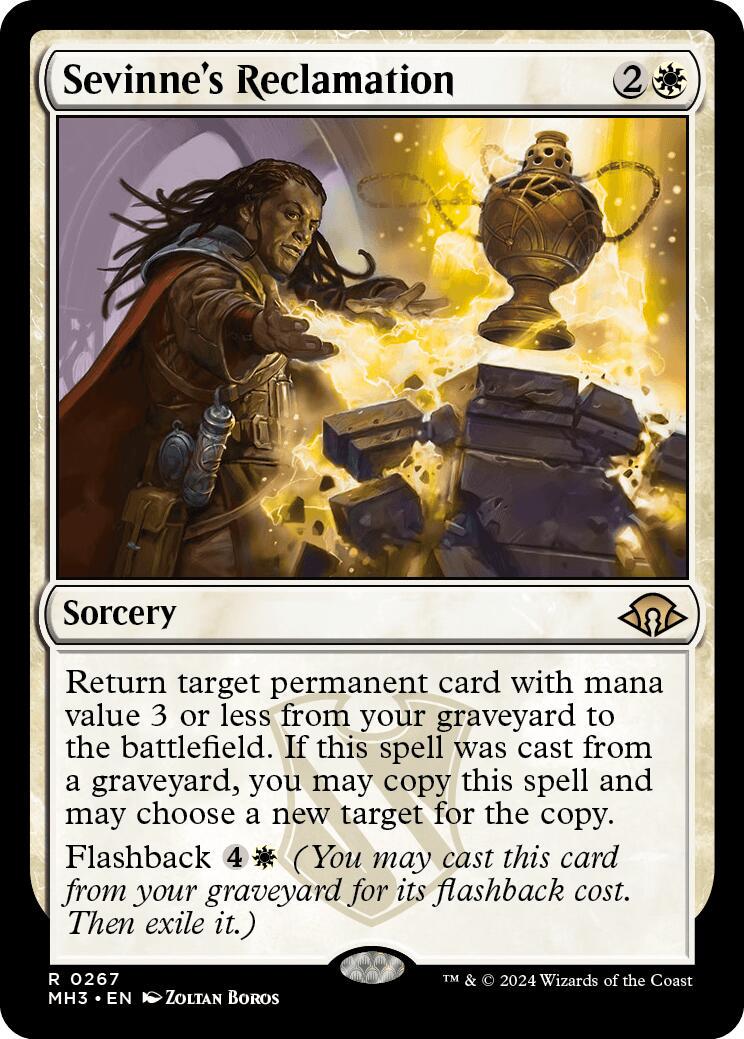 Sevinne's Reclamation #267 Magic Modern Horizons 3