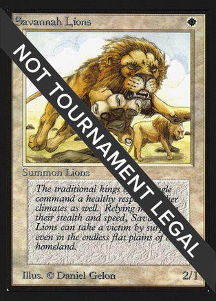 Savannah Lions #39 Magic Collector's Edition