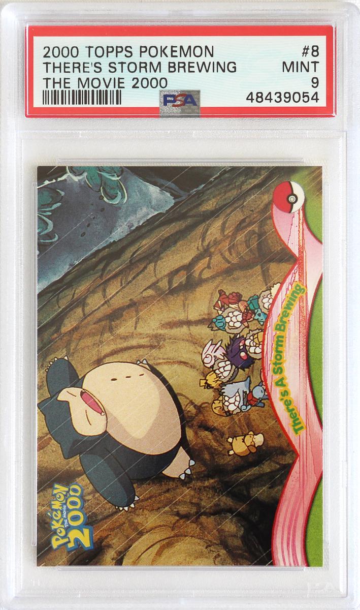 There's A Storm Brewing #8 Pokemon 2000 Topps Movie