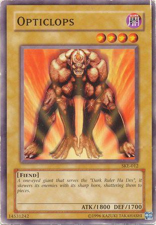 Opticlops SKE-012 YuGiOh Starter Deck: Kaiba Evolution