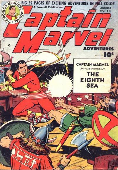 Captain Marvel Adventures #111 (1950) Comic Books Captain Marvel Adventures