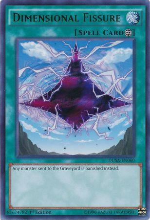Dimensional Fissure DUSA-EN060 YuGiOh Duelist Saga