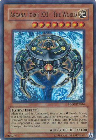 Arcana Force XXI - The World LODT-EN016 YuGiOh Light of Destruction