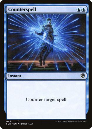 Counterspell #45 Magic Starter Commander Decks