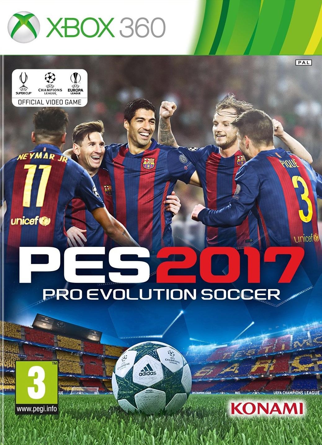 Pro Evolution Soccer 2017 PAL Xbox 360