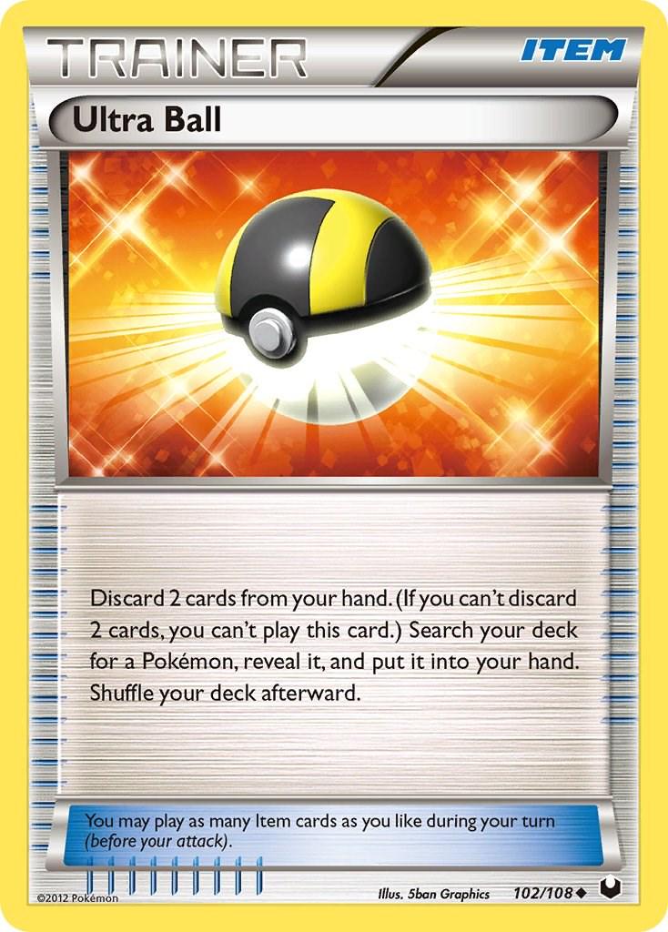 Ultra Ball #102 Pokemon Dark Explorers