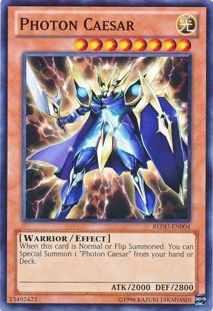 Photon Caesar REDU-EN004 YuGiOh Return of the Duelist