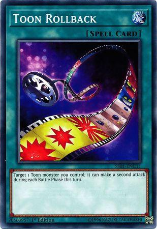 Toon Rollback SS01-ENC11 YuGiOh Speed Duel Starter Decks: Destiny Masters