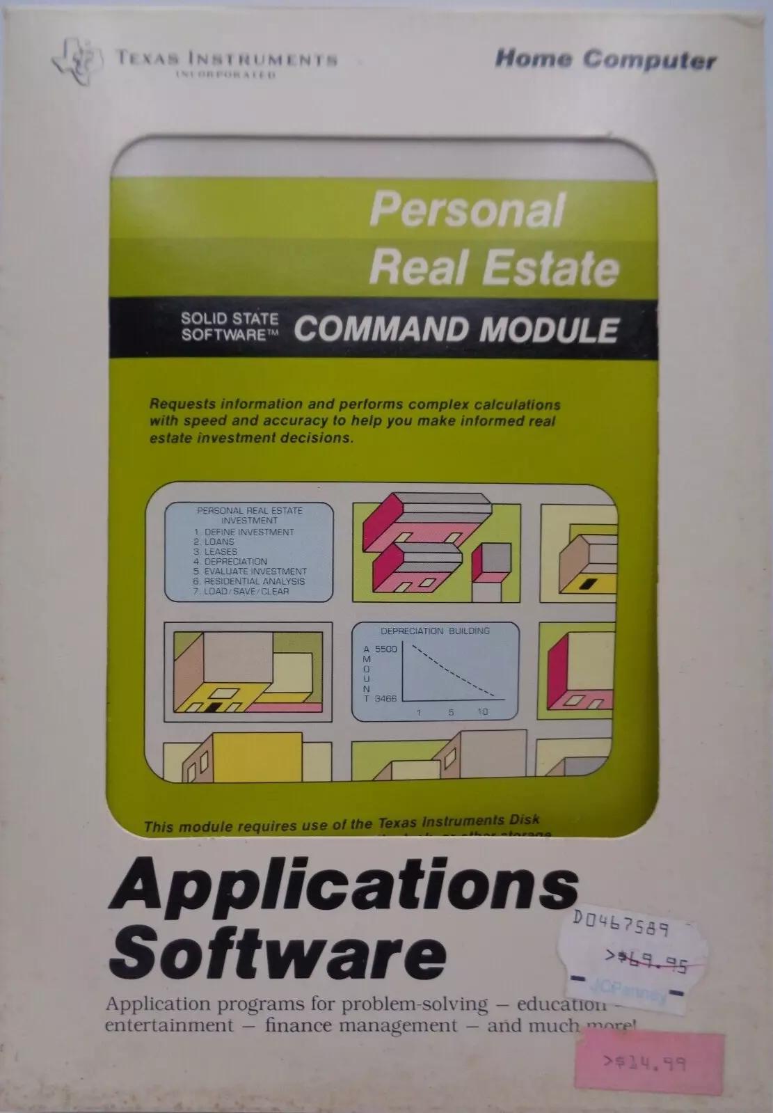 Personal Real Estate TI-99
