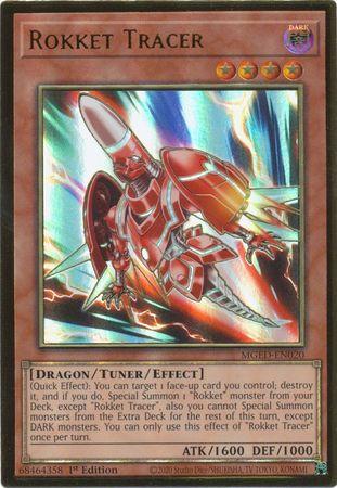 Rokket Tracer MGED-EN020 YuGiOh Maximum Gold: El Dorado