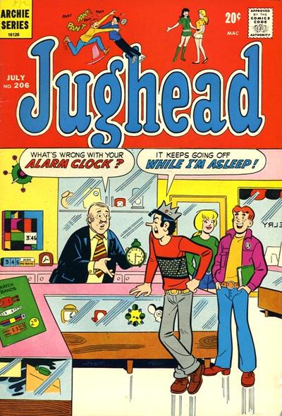Jughead #206 (1972) Comic Books Jughead