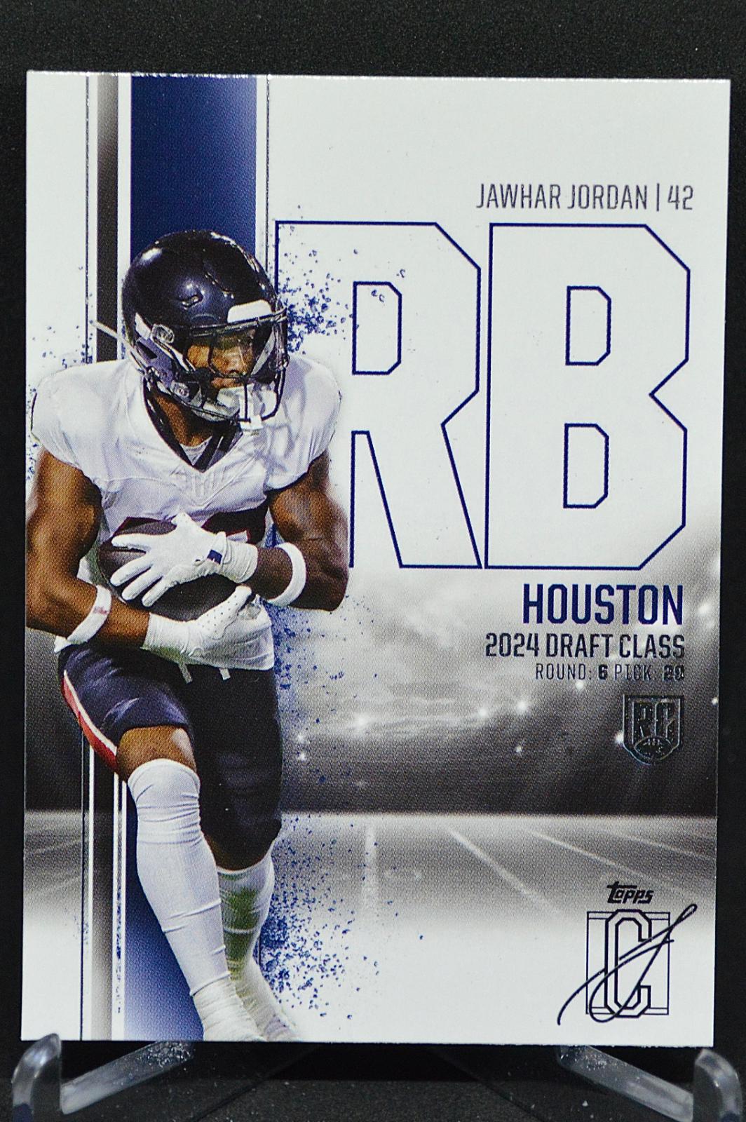 Jawhar Jordan #117 Football Cards 2024 Topps Signature Class