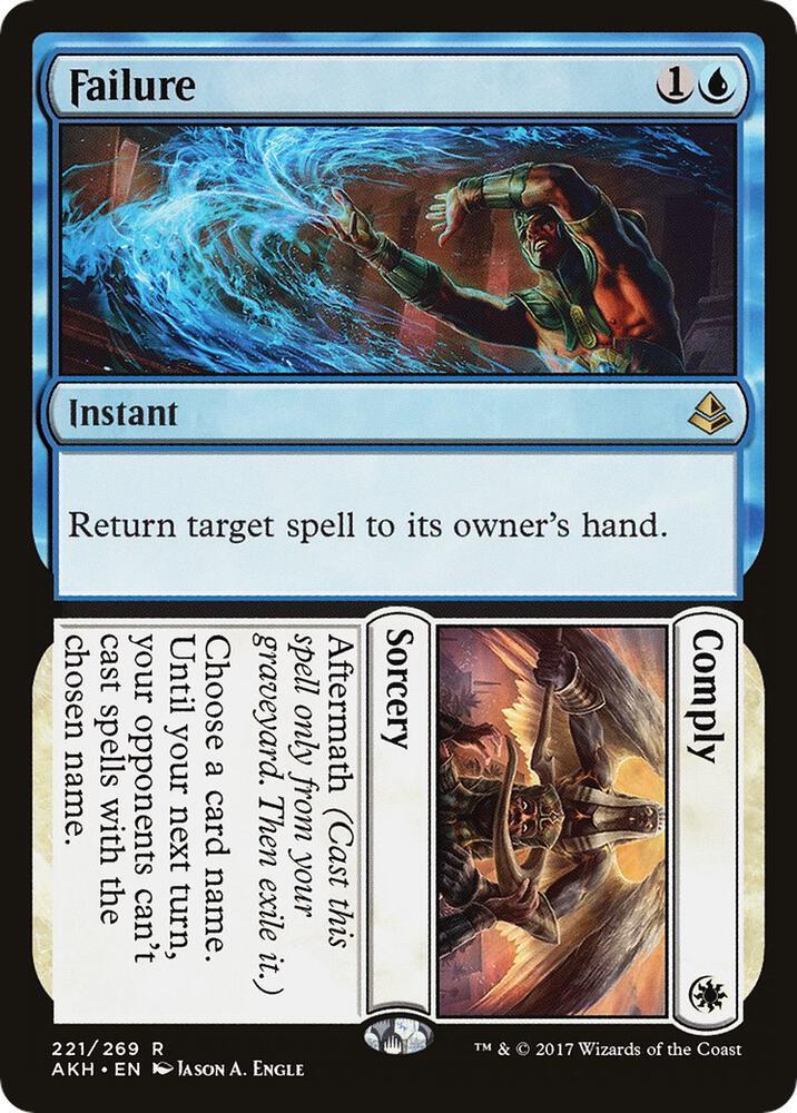 Failure // Comply (Magic Amonkhet)