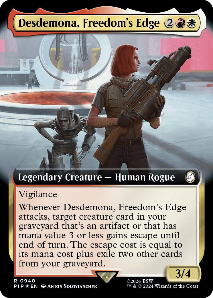 Desdemona, Freedom's Edge #940 Magic Fallout