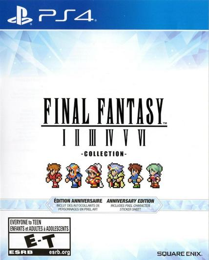 Final Fantasy I-VI Collection Cover Art