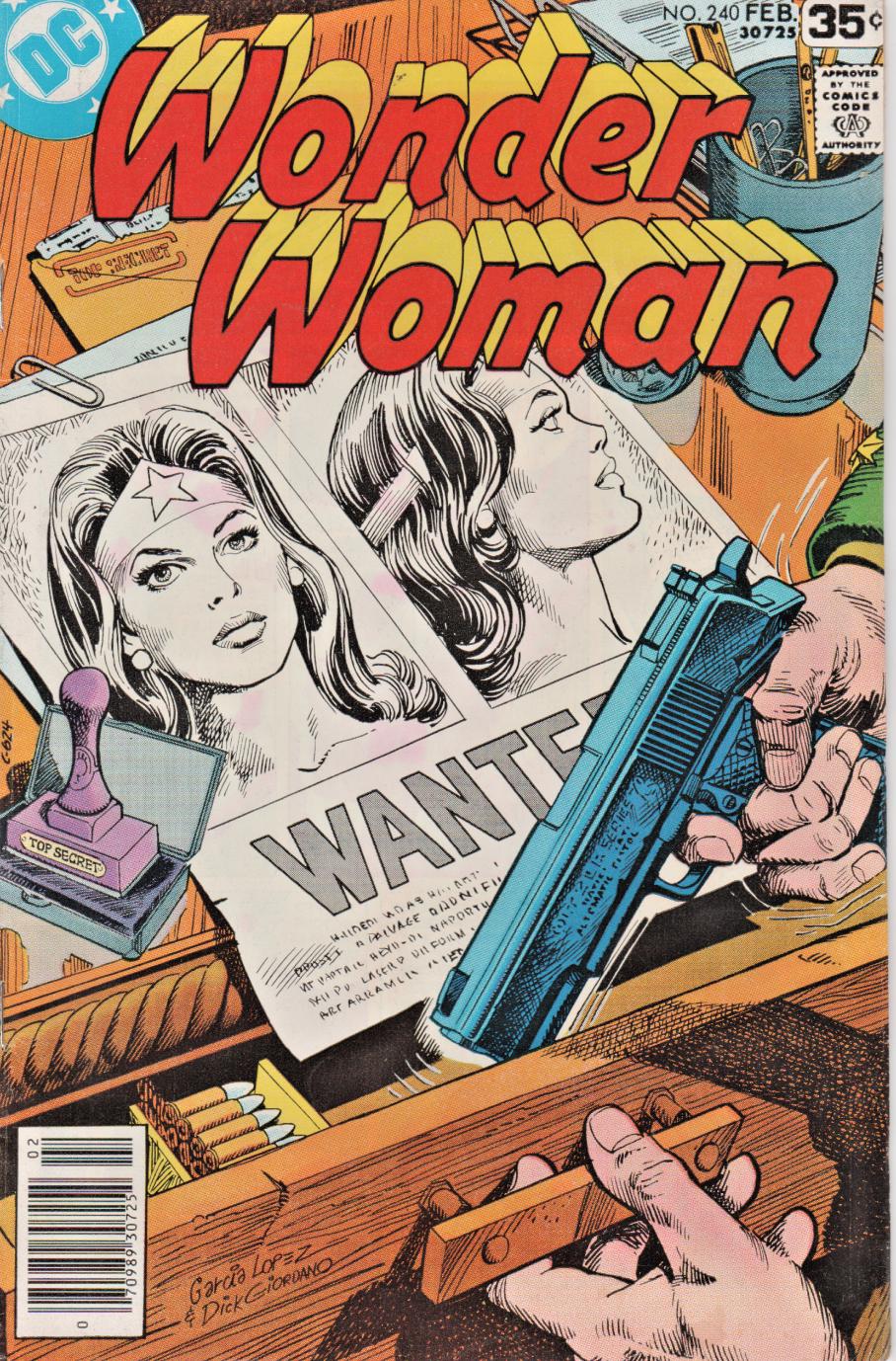 Wonder Woman #240 (1978) Comic Books Wonder Woman