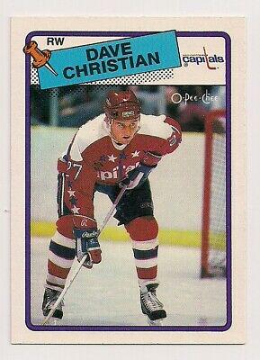 Dave Christian #14 Hockey Cards 1988 O-Pee-Chee