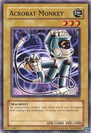 Acrobat Monkey YSDS-EN004 YuGiOh Starter Deck - Syrus Truesdale